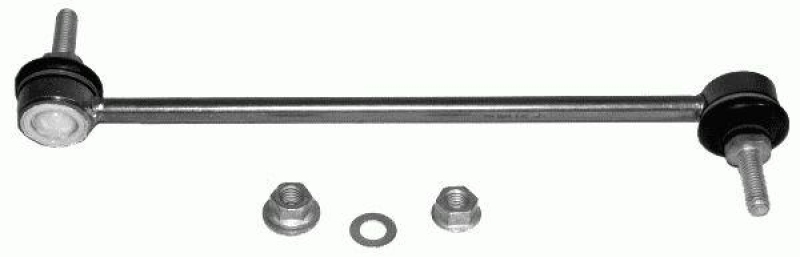 Bild von LEMFÖRDER 19387 02 Koppelstange Pendelstütze, Stabistange, Stabilisatorstange Vorderachse, beidseitig mit Zubehör BMW: 5 Saloon