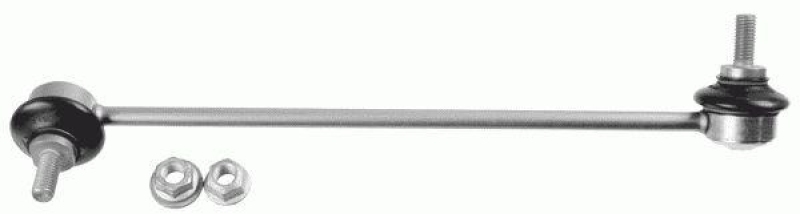 Bild von LEMFÖRDER 27168 02 Koppelstange Pendelstütze, Stabistange, Stabilisatorstange Vorderachse, links mit Zubehör BMW: X3