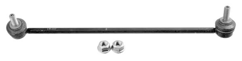 Bild von LEMFÖRDER 30668 02 Koppelstange Pendelstütze, Stabistange, Stabilisatorstange Vorderachse, rechts 330 M10x1,5 PEUGEOT: 207 Hatchback, CITROËN: C3 III