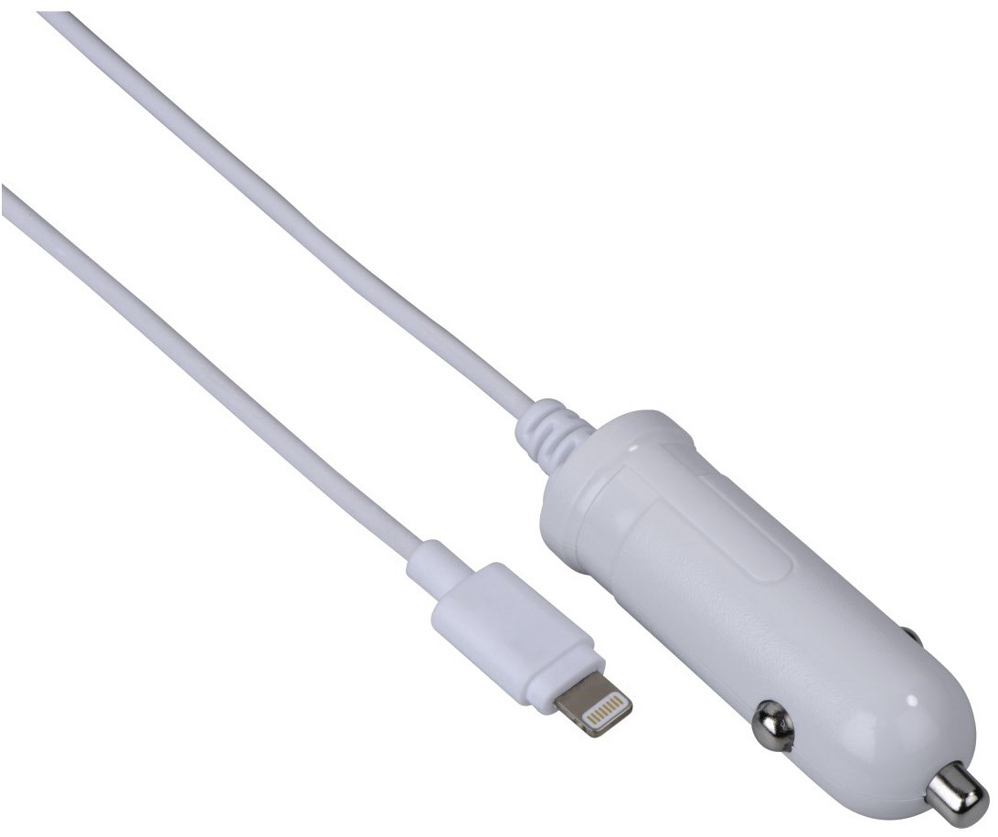 Bild von Hama Hama KFZ-Ladegerät Schwarz für iPhone Zigarettenanzünder, 5V USB-Ladegerät