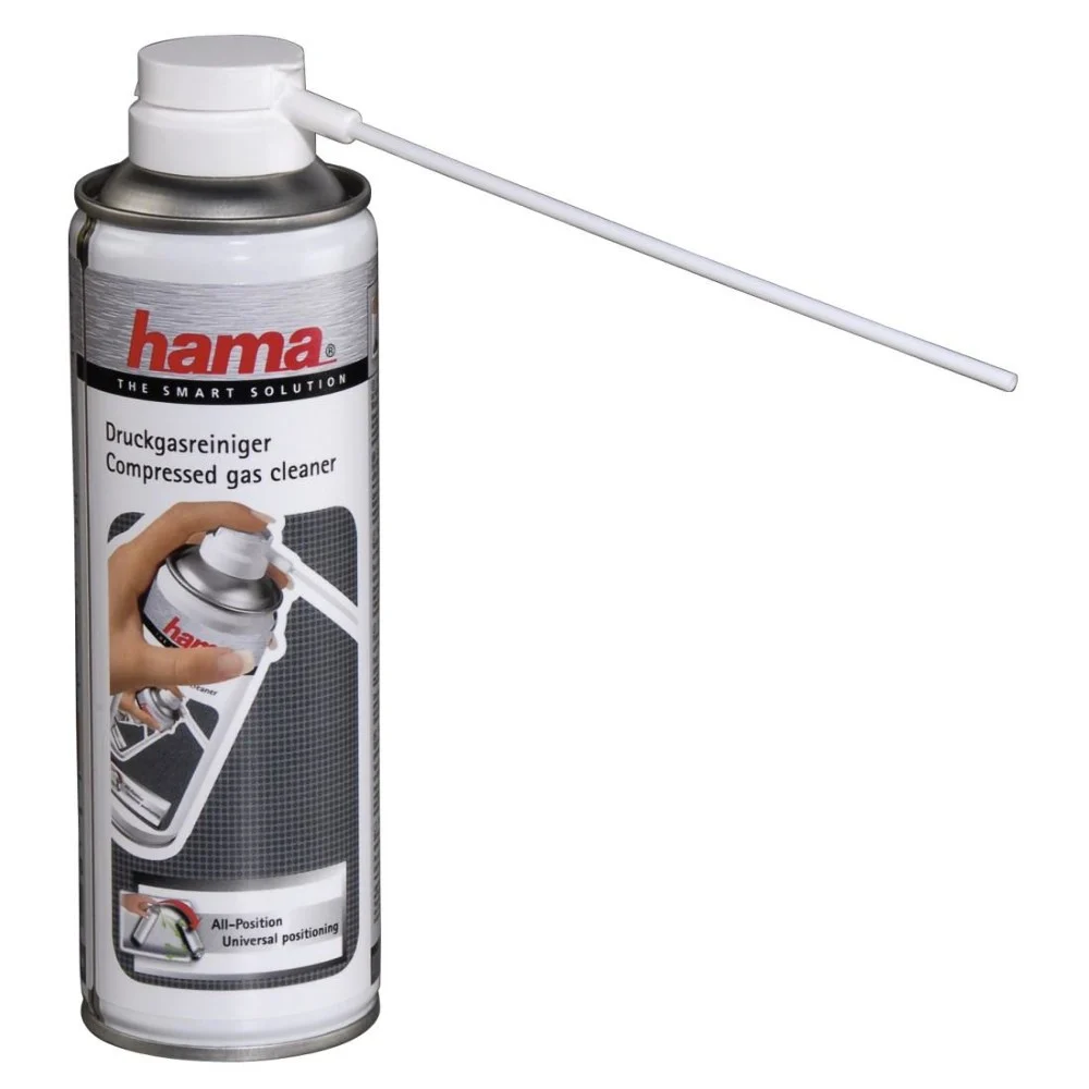 Bild von Hama Hama Druckgasreiniger All Position (125 ml) - Spray Maus (Drahtlos, Kabellos)