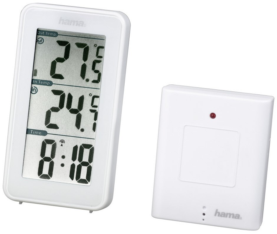 Bild von Hama HAMA Funk-Wetterstation EWS-152, weiss Wetterstation