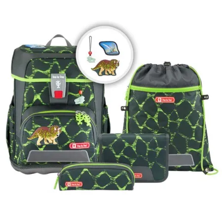 Bild von Step by Step Schulrucksack-Set Cloud Dino Life, 5-teilig