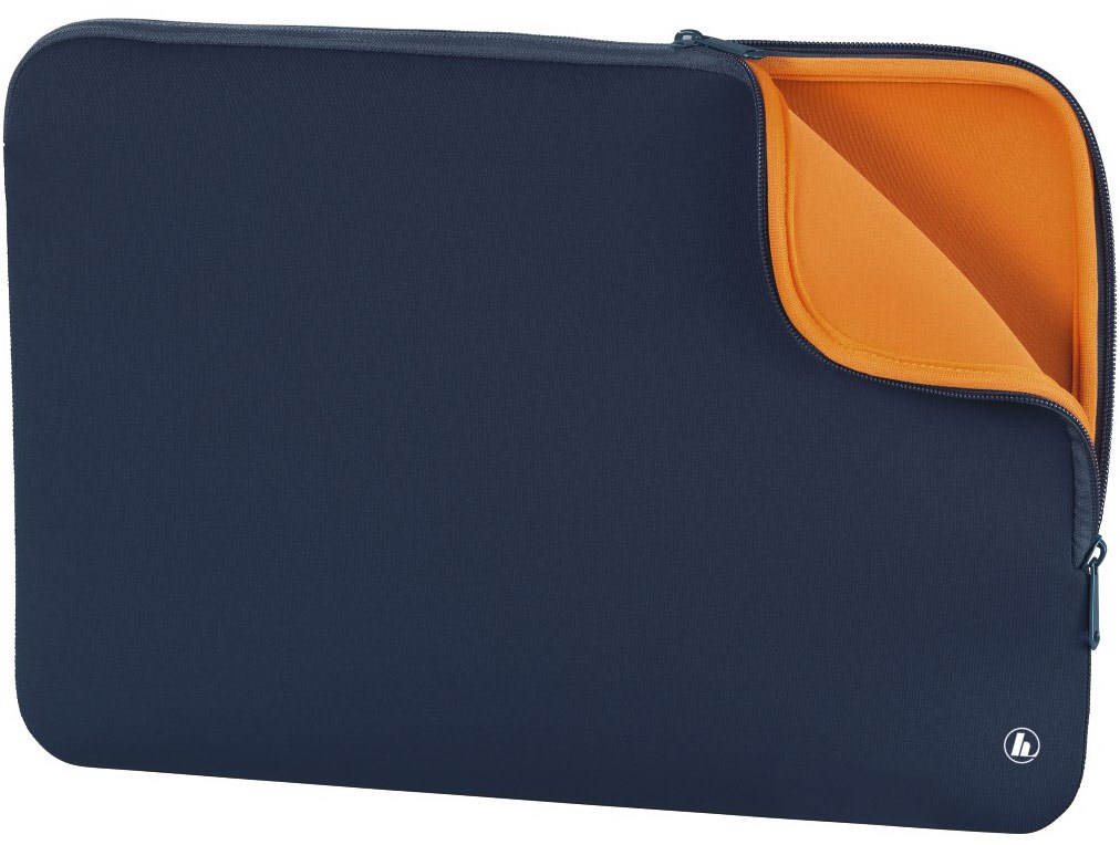 Bild von Hama Neoprene Notebooktasche 43,9 cm (17.3 ) Schutzhülle Blau (00216516)