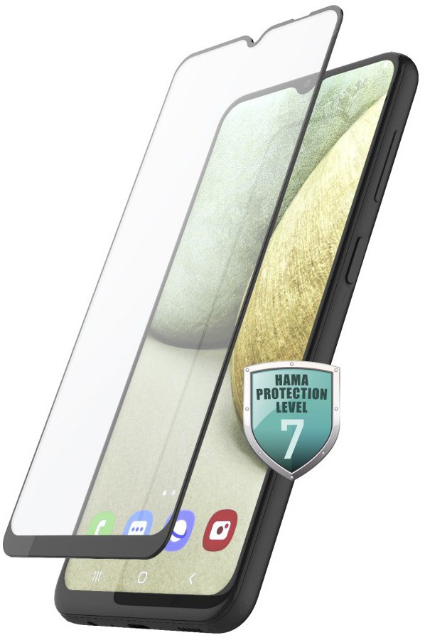 Bild von Full-Screen-Schutzglas für Galaxy A22 4G schwarz