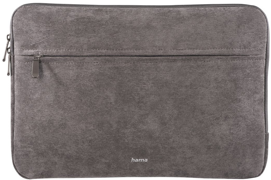 Bild von Hama Notebook-Rucksack Hama Laptop-Sleeve Cali 34-36 cm grau für Laptops. (Stylisches Grau-Design, Leicht und tragbar)