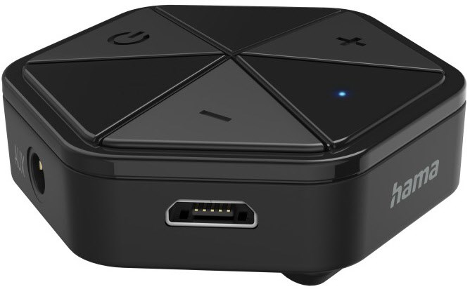 Bild von Hama Bluetooth®-Audio-Empfänger "BT-Rex", Schwarz (00184155) Bluetooth-Adapter