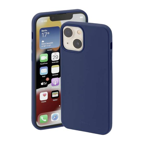 Bild von Hama Finest Feel Cover für Apple iPhone 14, Dunkelblau