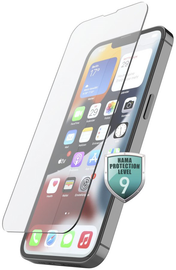 Bild von Hama 00216354 Echtglas-Displayschutz Premium Crystal Glass für Apple iPhone 14 Pro Max