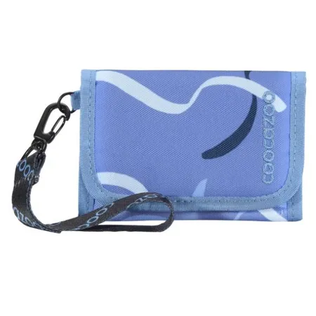 Bild von coocazoo Geldbörse, „Cool Breeze”, blau, Portemonnaie mit Sichtfenster innen & außen, Münzfach & Kartenfächern, Klettverschluss, Polyester, ab der 3. Klasse