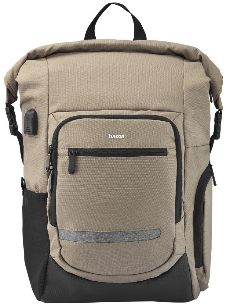 Bild von Hama Laptoprucksack Hama Terra 39,6 cm (15.6) Rucksack Beige, Schwarz
