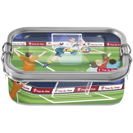 Bild von Step by Step Edelstahl-Lunchbox 17cm 0,8l soccer ben (213511)