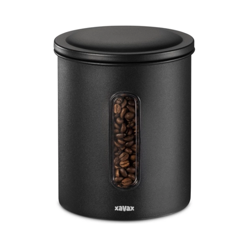Bild von Kaffeedose für 500g Bohnen/700g Pulver schwarz