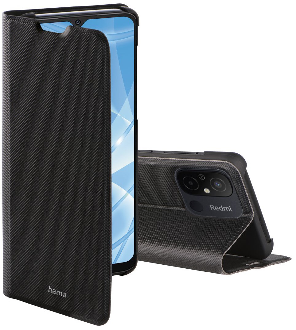 Bild von Hama 00215613 Booklet Slim Pro für Xiaomi Redmi 12C, Schwarz