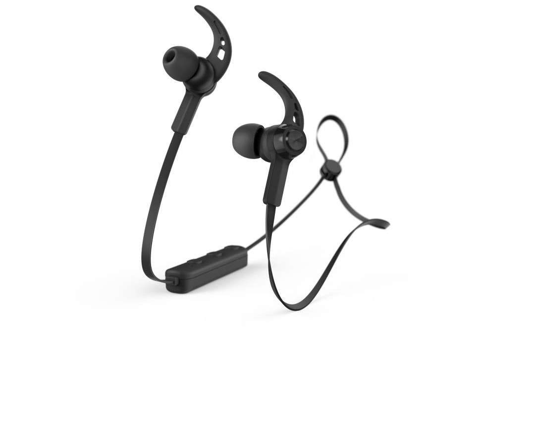 Bild von Hama Hama Freedom Run II kabellose In-Ear Kopfhörer für Sport. In-Ear-Kopfhörer (Ultraleichtes Bluetooth-Headset, Bluetooth, Ultraleichtes Bluetooth-Headset)