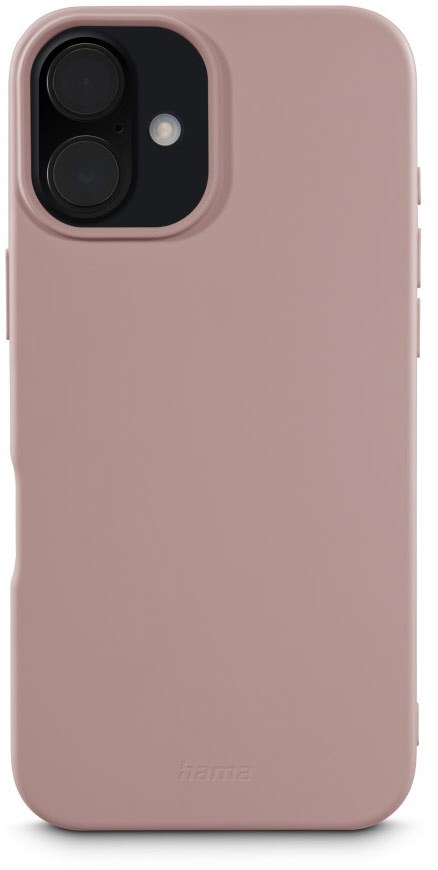 Bild von Hama Handyhülle Fantastic Feel für Apple iPhone 16, Nude (00123757)
