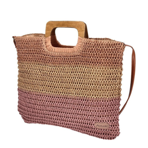 Bild von Antonio Umhängetasche im Boho Style in Rot