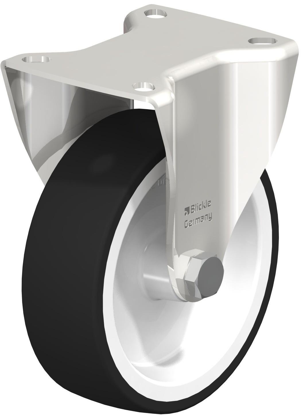 Bild von Blickle 754134 BKX-POTH 125G-3 Bockrolle Rad-Durchmesser: 125mm Tragfähigkeit (max.): 350kg 1St.