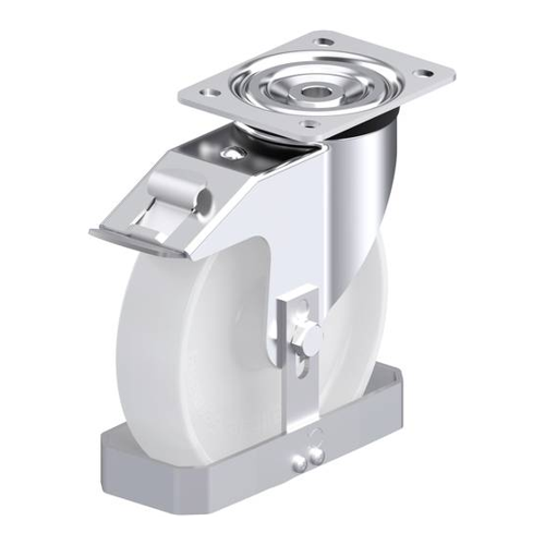 Bild von Blickle 939838 L-PO 200XR-FI-FS Stahlblech-Lenkrolle