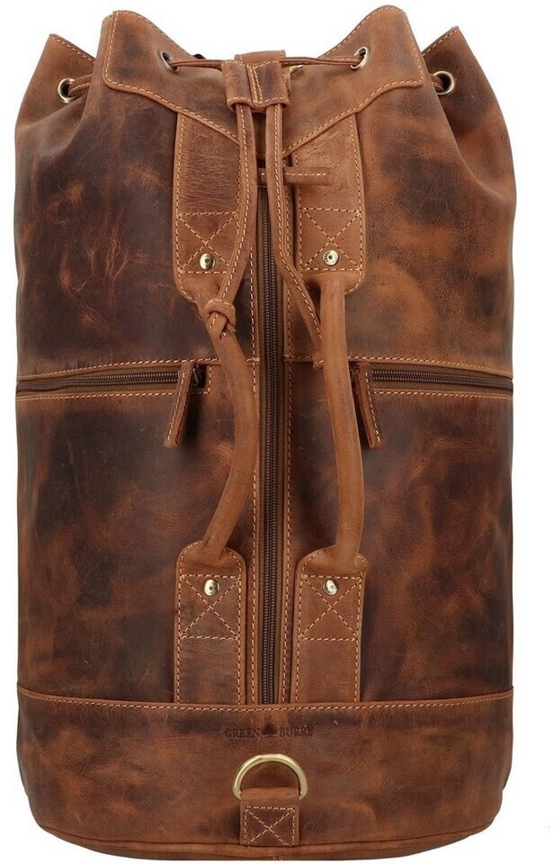 Bild von Greenburry Reisetasche Vintage, Seesack, Weekender, Reisetasche Leder Vintage antikbraun, Sporttasche