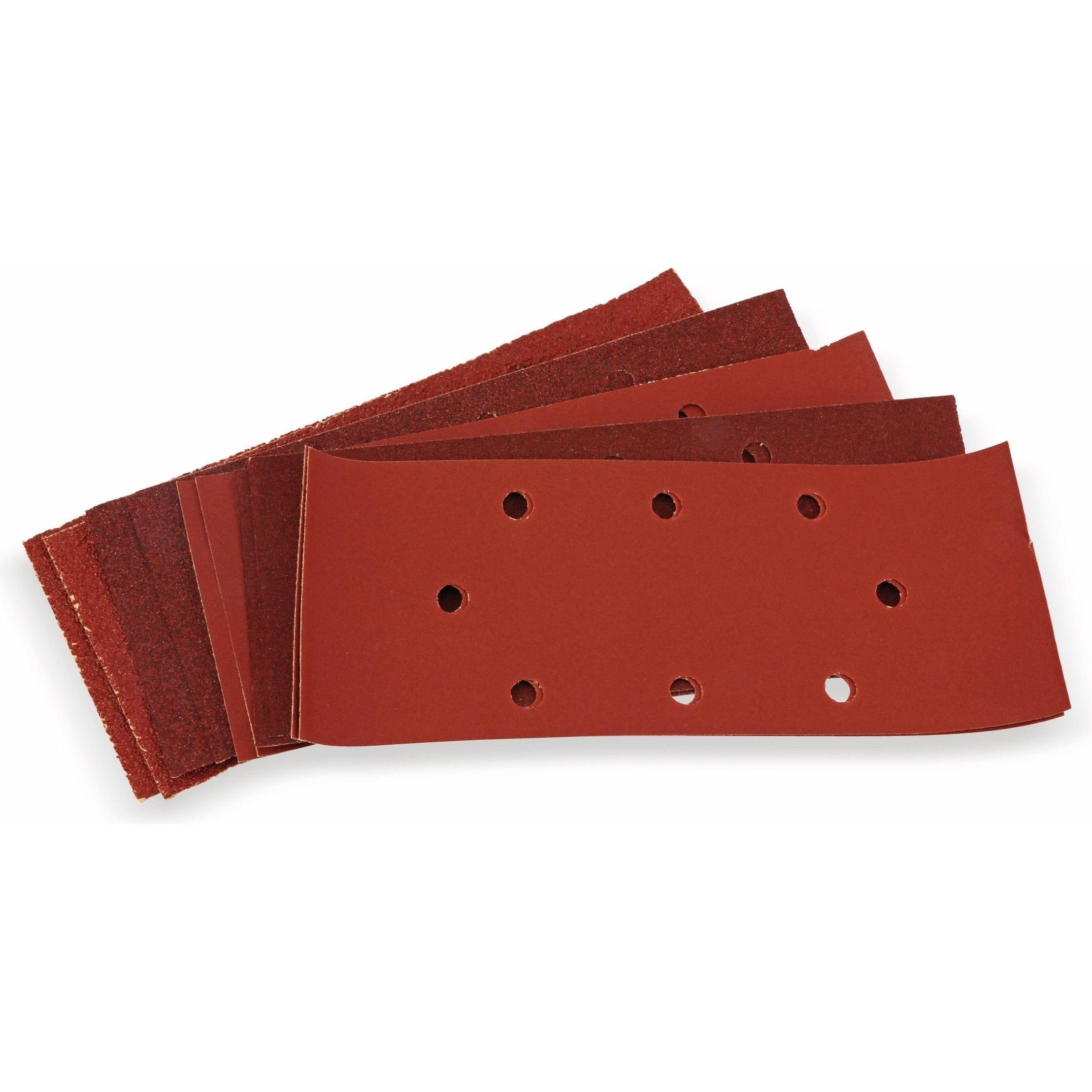 Bild von Eneroid, Schleifmittel, Schwing-Schleifpapier-Set, 10 Stück (40, 80, 120, 180, 240)
