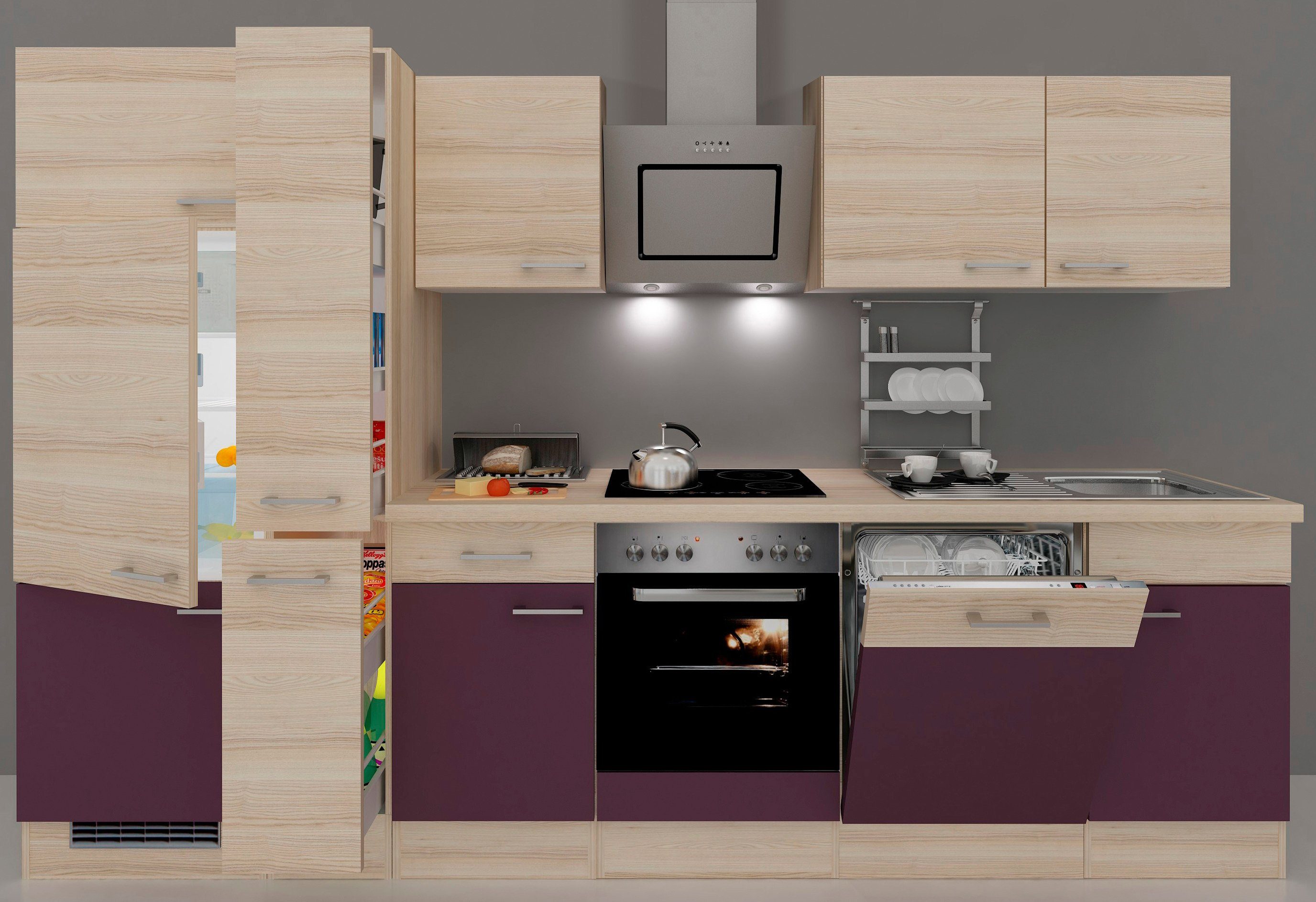 Bild von Flex-Well Unterschrank "Portland", (B x H x T) 80 x 86 x 60 cm, für viel Stauraum
