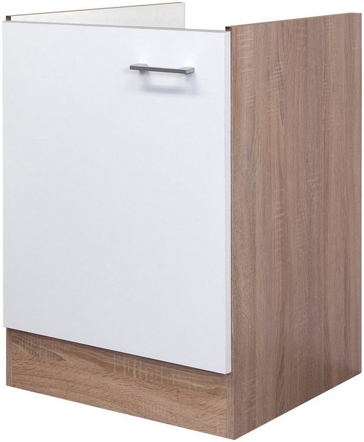 Bild von Spülenschrank  Mol ¦ weiß ¦ Maße (cm): B: 50 H: 82 T: 57 Küche > Küchenschränke > Unterschränke - Sconto
