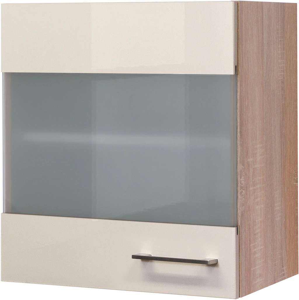 Bild von Flex-Well Glashängeschrank »Nepal«, (B x H x T) 50 x 54,8 x 32 cm, mit Stollenglastüren