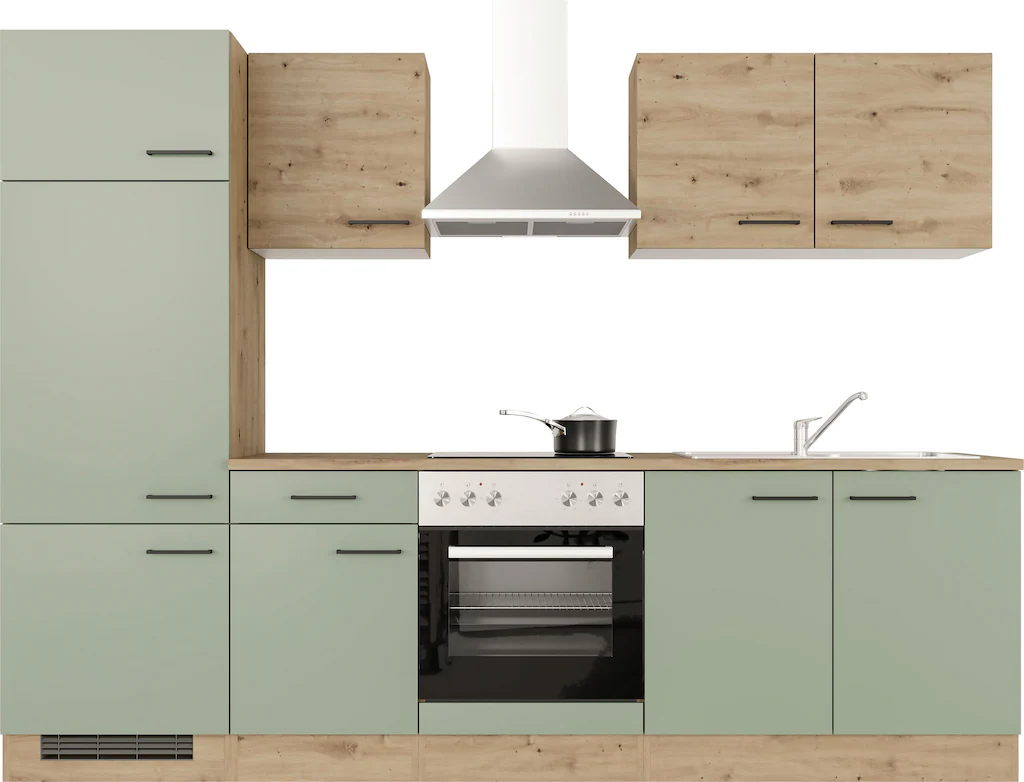 Bild von Flex-Well Küche "Cara", mit und ohne E-Geräten erhältlich, Gesamtbreite 270 cm