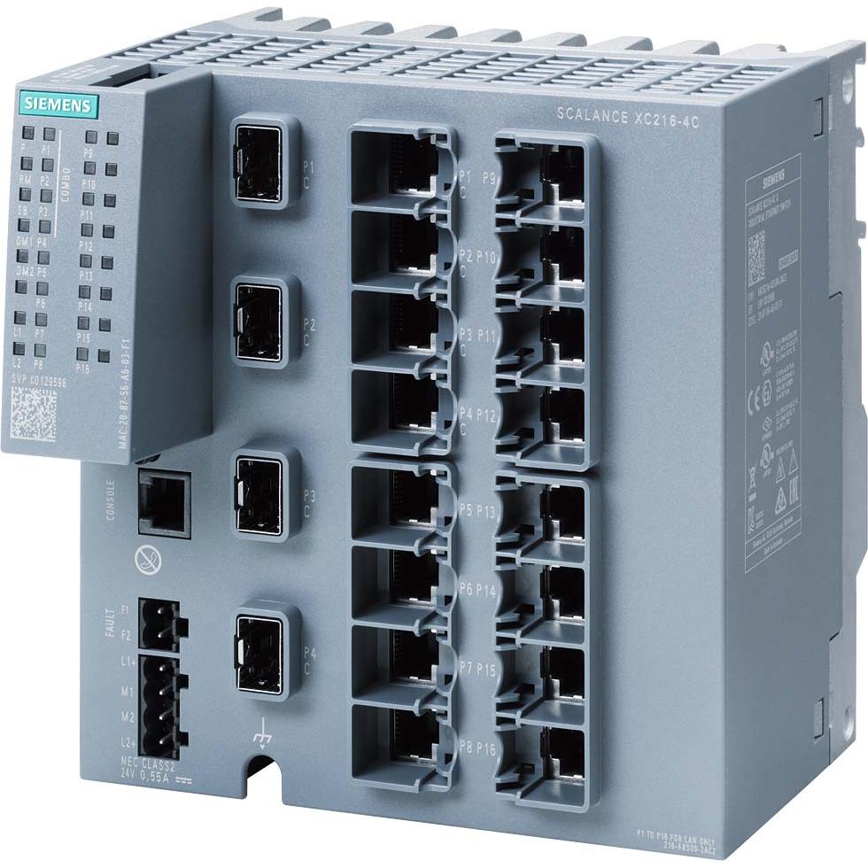 Bild von Siemens 6AG1216-4BS00-7AC2 Industrial Ethernet Switch