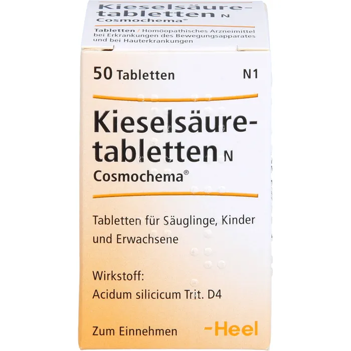 Bild von KIESELSÄURETABLETTEN N Cosmochema 50 St.