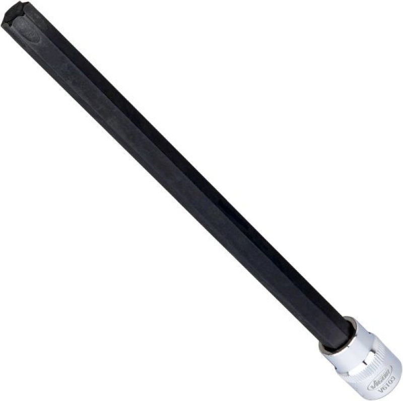 Bild von Vigor, Steckschlüssel + Stecknuss, 3/8" TORX-SCHRAUBENDR.EINSATZ T45, 193MM
