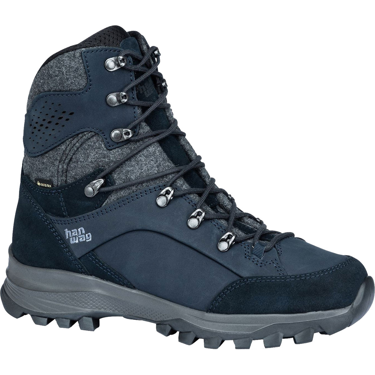 Bild von Hanwag Banks Winter Lady GTX Damen Winterschuhe (Dunkelblau 5,5) Winterstiefel