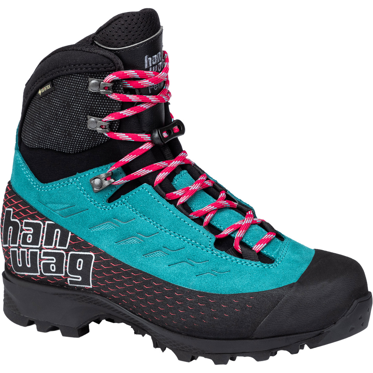 Bild von Hanwag Damen Wanderstiefel Ferrata Tour Lady GTX Icefall Black 39 EU