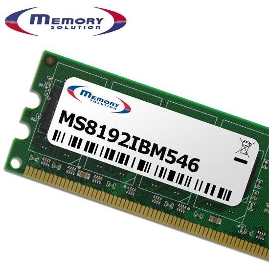 Bild von Memorysolution - DDR2 - Kit - 8 GB: 2 x 4 GB - DIMM 240-PIN - registriert - ECC - für IBM eServer xSeries MXE 460, Lenovo BladeCenter HS20, JS21, System x38XX, x3950, x3950 E