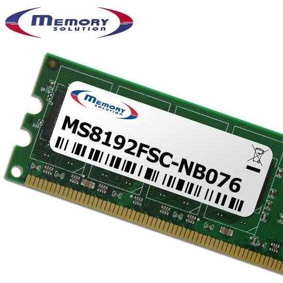 Bild von Memorysolution - DDR3 - Modul - 8 GB - SO DIMM 204-PIN - 1333 MHz / PC3-10600 - ungepuffert - non-ECC - für Fujitsu LIFEBOOK NH751