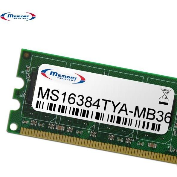 Bild von Memorysolution Memory Solution MS16384TYA-MB36 16GB Speichermodul (1 x 16GB), RAM Modellspezifisch