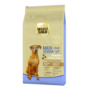 Bild von SELECT GOLD Sensitive Senior Maxi Lamm & Reis 12 kg