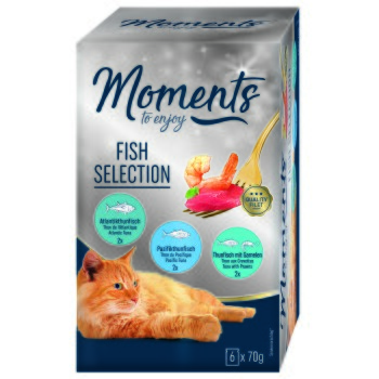 Bild von MOMENTS Fish Selection 6x70g