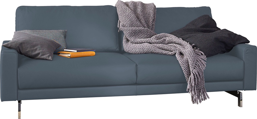 Bild von Creation BY ROLF BENZ 3-Sitzer "CR.450, Designsofa, Loungesofa", Armlehne niedrig, Fuß chromfarben glänzend, Breite 204 cm