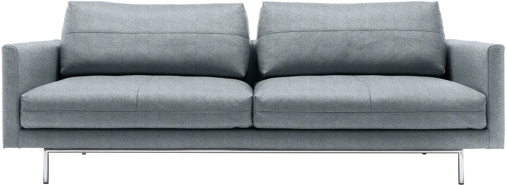 Bild von Creation BY ROLF BENZ 3-Sitzer "CR.414, Designsofa, edles Sofa, Loungesofa, Ledersofa, klares Design", aus Leder oder Chenille, erstklassiger Sitzkomfort, legere Polsterung