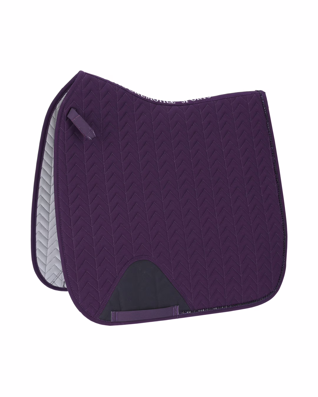 Bild von Schockemöhle Sports Dressurschabracke POWER PAD D STYLE deep mauve WB