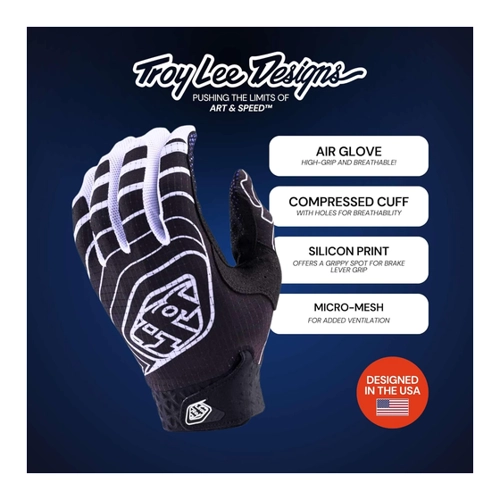 Bild von Troy Lee Designs Air Motocross Handschuhe, pink-orange, Größe S für Männer