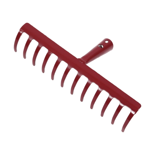 Bild von Floraworld Gartenrechen Classic Ersatzblatt 12 Zinken rot