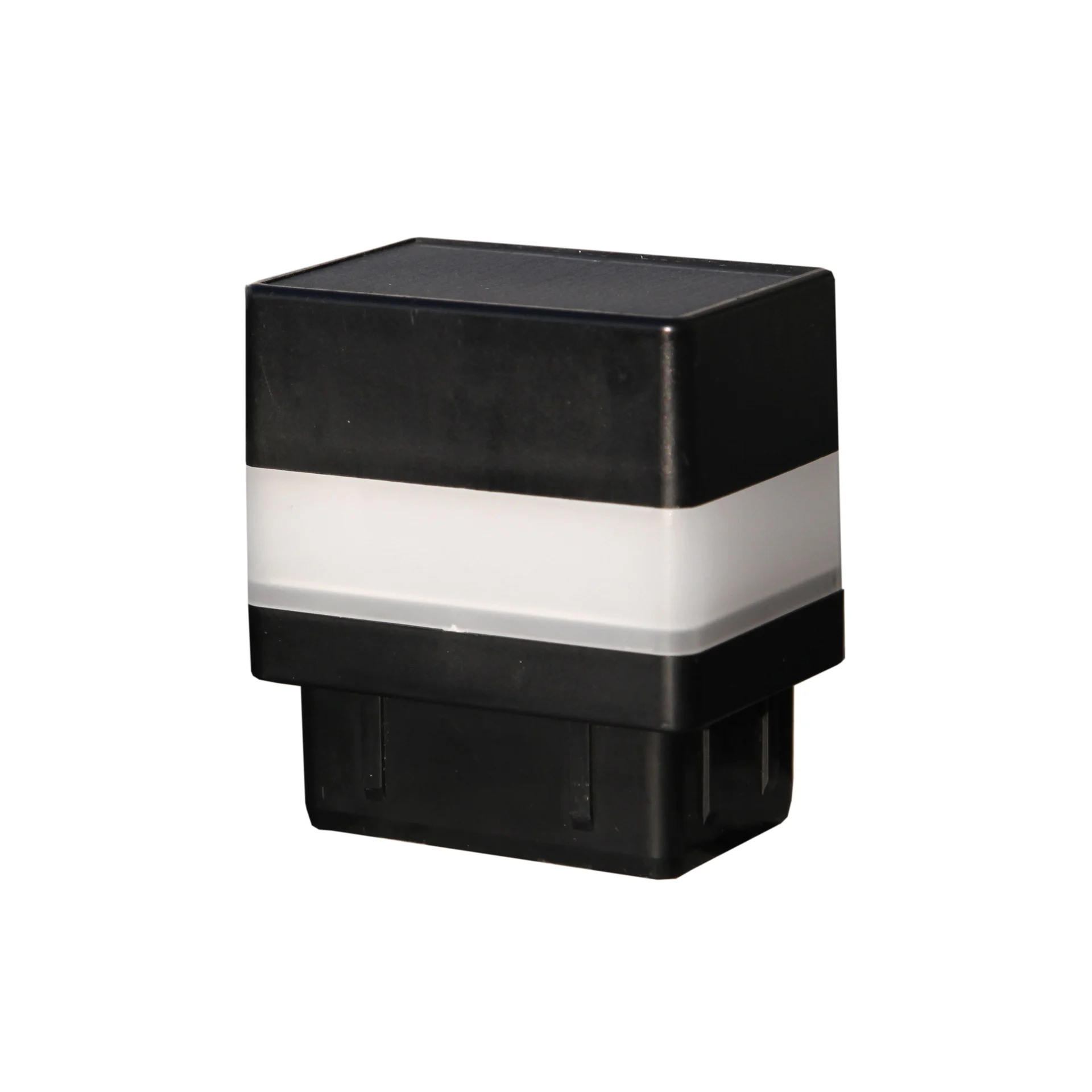Bild von FLORAWORLD LED-Pfostenkappe, 2-er Set, BxHxT: 6,5  x 7,1  x 4,5  cm,  für Vierkant-Zaunpfosten in 60 x 40 mm - schwarz