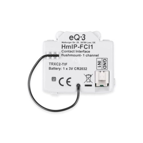 Bild von HOMEMATIC IP Smart Home 153489A0 Kontakt-Schnittstelle, Unterputz, 1-fach