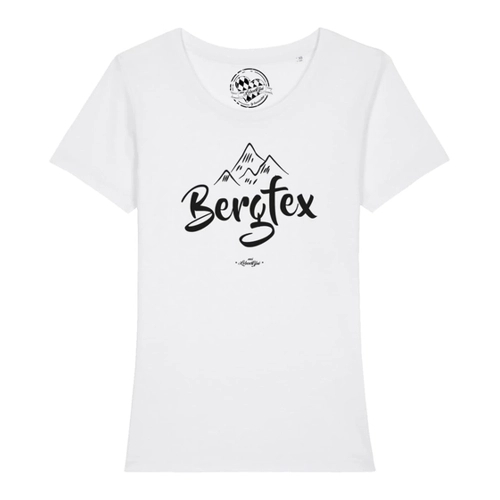 Bild von Bavariashop Bayerisches Damen T-Shirt Bergfex - Weiß