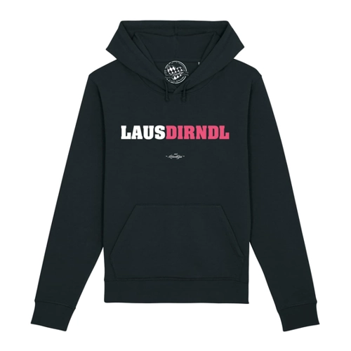 Bild von Bavariashop bayerischer Damen Hoodie Lausdirndl - Kapuzenpullover für die Heimatliebe