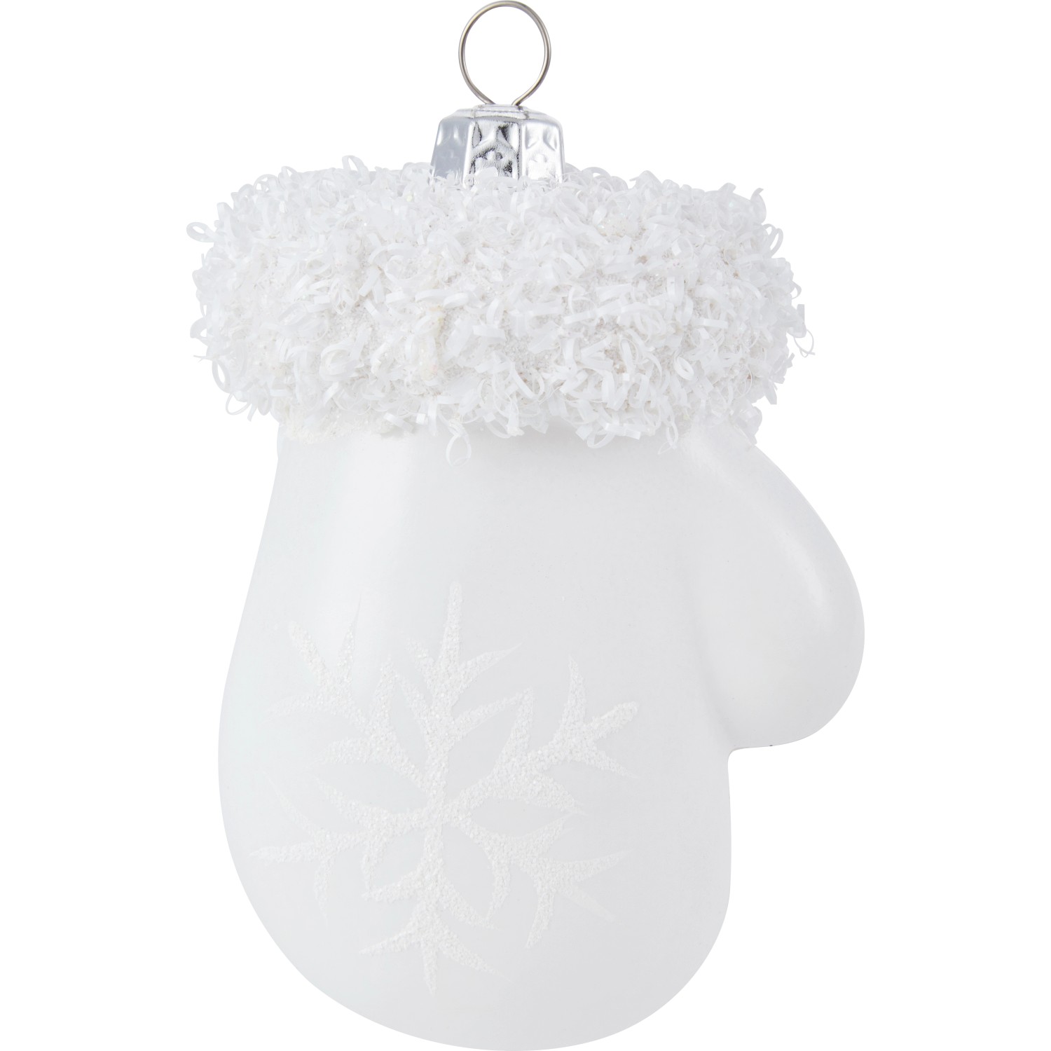 Bild von Baumschmuck-Set Fäustling 4-teilig Weiß