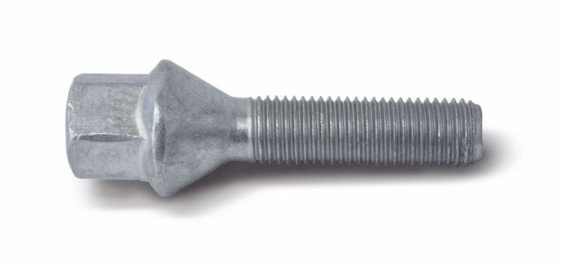 Bild von H&R Radschrauben Radschraube M12 Kegelbund 60° Schlüsselweite: 17 mm 1254001 Radschraube